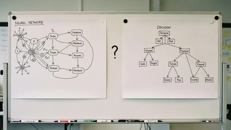 Neural Networks vs BDTs in Particle Physics: Which and When